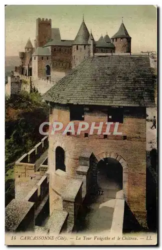 Carcassonne - Le Tour Visigothe et le Chateau