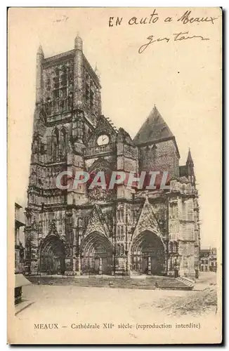 Meaux - Cathedrale XII siecle - Cartes postales