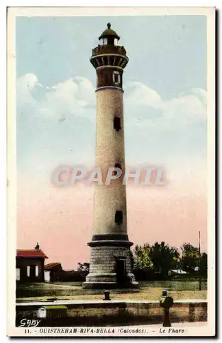 Ouistreham Riva Bella - Le Phare - lighthouse - Ansichtskarte AK