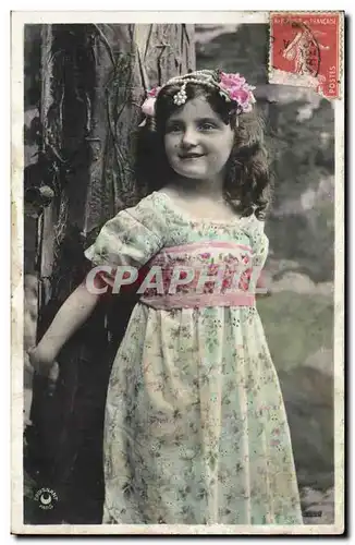 Fantaisie - Enfants - Jolie Fille - Cartes postales