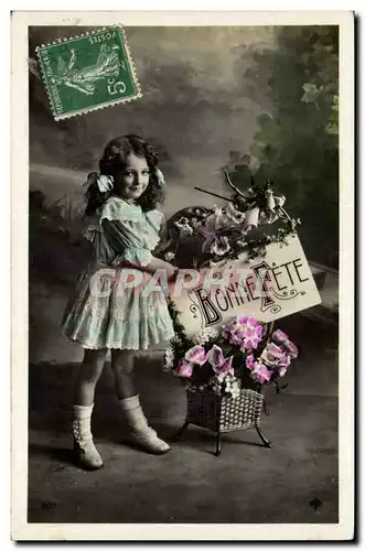 Fantaisie - Enfante Adorable - Bonne Fete - Cartes postales