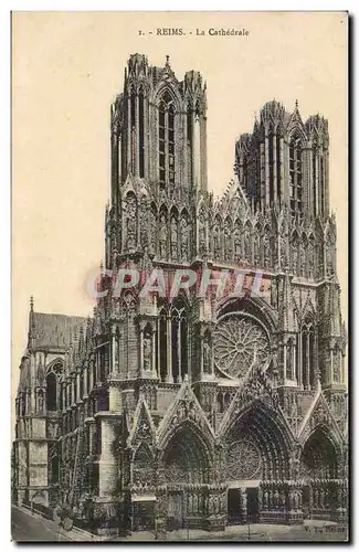 Reims - La Cathedrale - Cartes postales