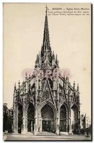 Rouen - Eglise Saint Maclou - Cartes postales