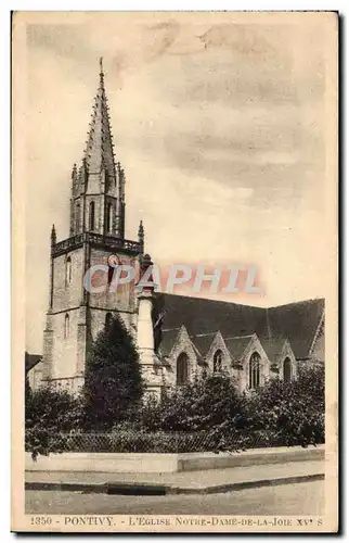 Pontivy - L'Eglise Notre dame de la Joie - Cartes postales
