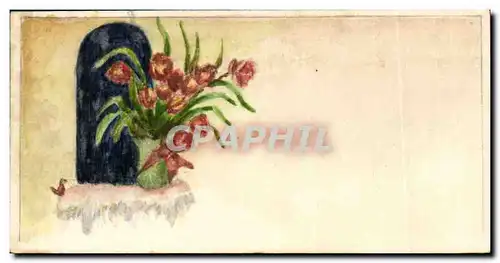 Cartes postales Fantaise Fleurs (carte petit format)