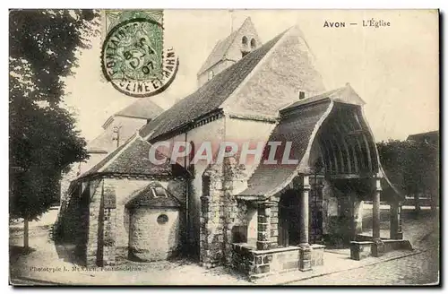 Avon Cartes postales L&#39eglise