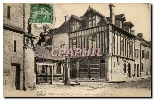 Moret sur Loing Cartes postales Vieille maison