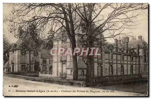 Boissy saint leger Cartes postales Chateau du prince de Wagram vu de cote