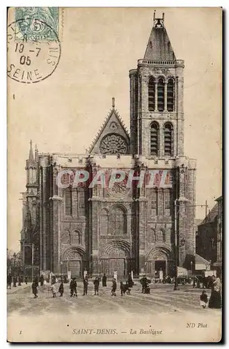 Cartes postales Saint Denis la basilique