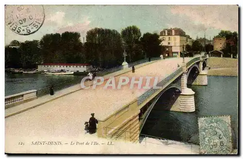 Saint Denis Cartes postales Le pont de l&#39ile