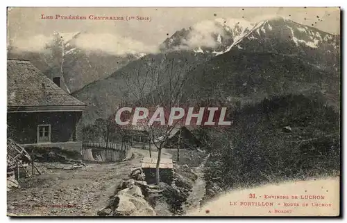 Environs de luchon Cartes postales Le Portillon Route de Luchon a Bosost