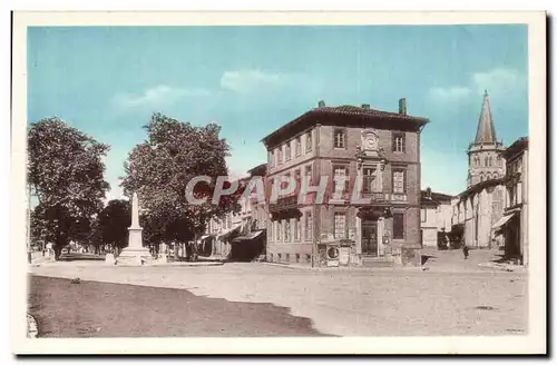 Rieumes Cartes postales Chef lieu de canton Docteur Roger conseiller general Bouchard Lasserre maire