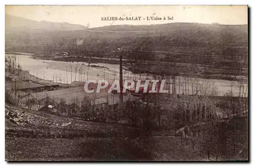 SAbles du salat Cartes postales L'usine a sel