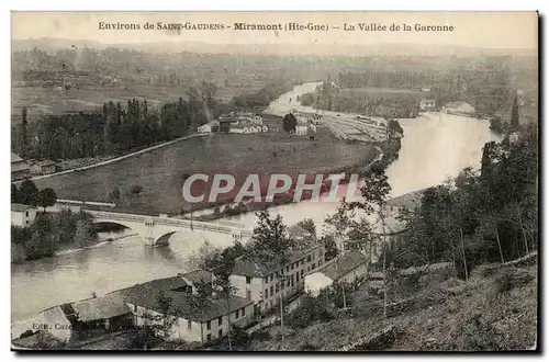 Environs de Saint Gaudens Ansichtskarte AK Miramont La vallee de la Garonne