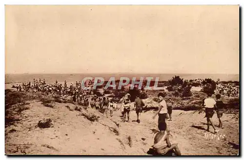 Ile d&#39oleron Cartes postales Maison heureuse L&#39arrivee a la plage (enfants)