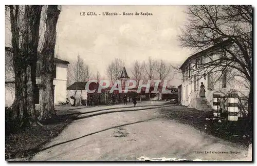 Le Gua Cartes postales L&#39entree Route de Saujon