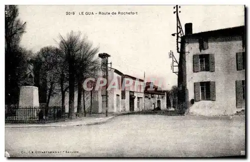 Le Gua Cartes postales Route de Rochefort