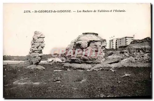 St George de Didonne Cartes postales les rochers de Vallieres et l&#39Oceanic