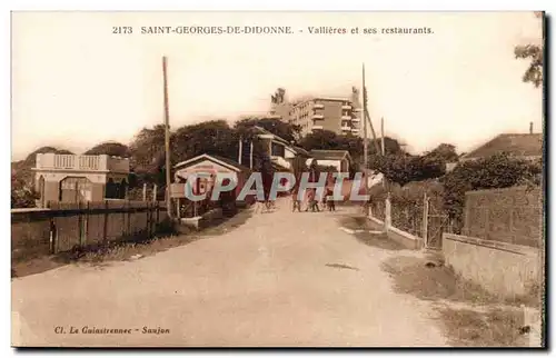 St Georges de Didonne Cartes postales Vallieres et ses restaurants