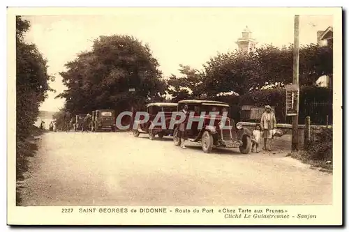 St Georges de Didonne Cartes postales Route du port Chez Tarte aux prunes (automobile)