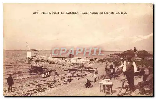 Cartes postales Plage de Port des Barques Saint Nazaire sur charente