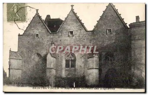 Saint SAvien sur Charente Ansichtskarte AK Reste d&#39un couvent des Augustins