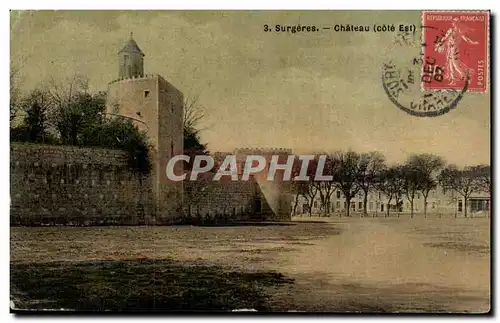 Surgeres Cartes postales Chateau (cote Ouest)