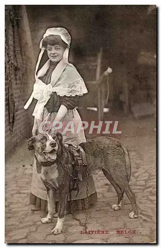 Belgique Belgie Laitiere belge Cartes postales TOP