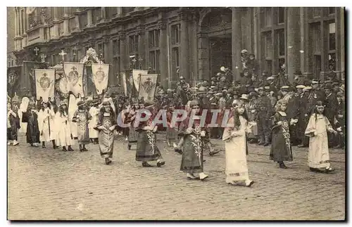 Belgique Belgie Bruges Cartes postales Procession du Saint sang