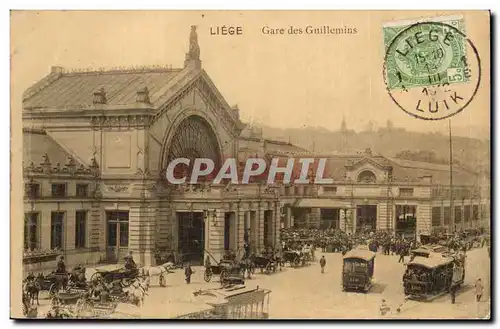 Belgique Belgie Liege Ansichtskarte AK Gare des Guillemins