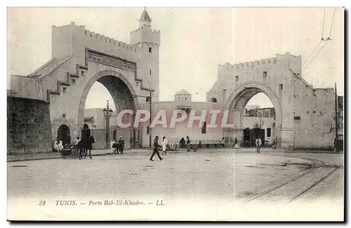 Tunisie Tunis Cartes postales Porte Bab el Khadro