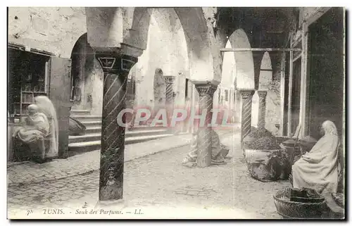 Tunisie Tunis Cartes postales Souk des parfums