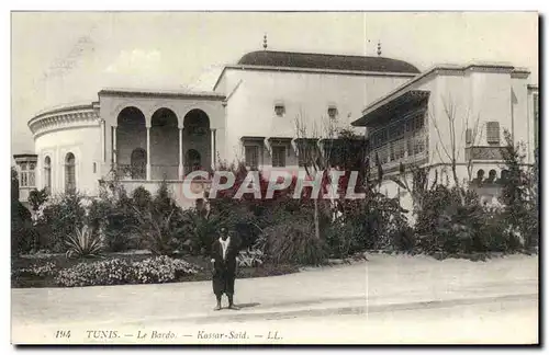 Tunisie Tunis Ansichtskarte AK La Bardo Kassar Said