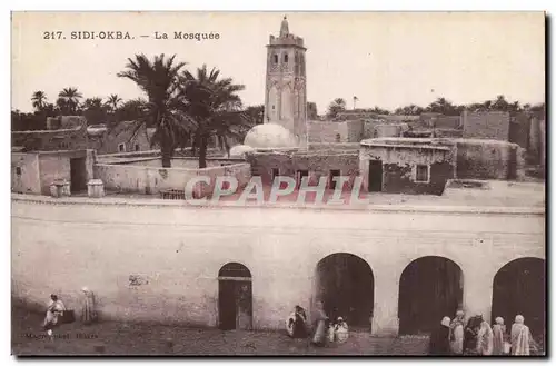 Algerie Sidi Okba Cartes postales La mosquee