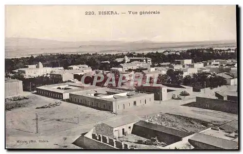 Algerie Biskra Cartes postales Vue generale