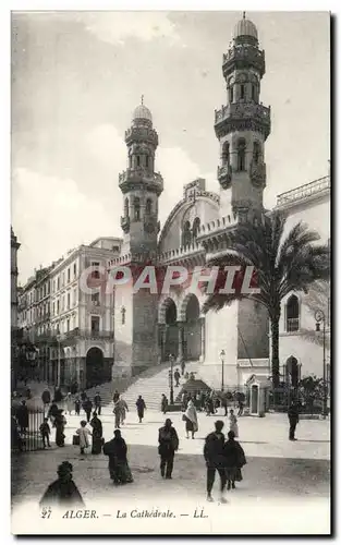 Algerie Alger Ansichtskarte AK La cathedrale