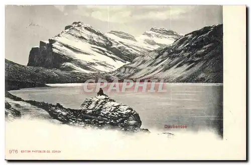 Suisse Ansichtskarte AK Daubensee