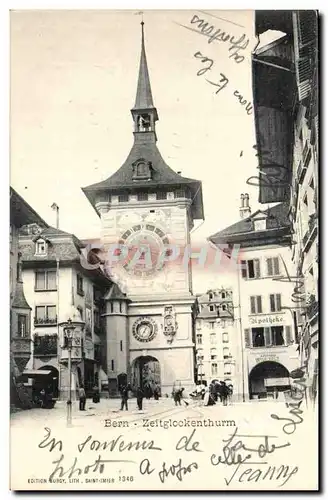 Suisse Cartes postales Bern Zeitglockenthurm