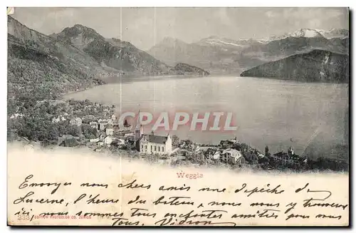 Suisse Cartes postales Weggis