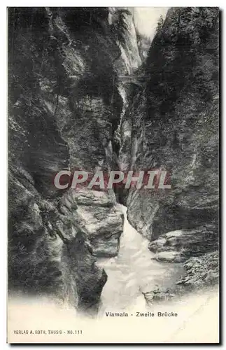 Suisse Cartes postales Viamala Zweite BRucke