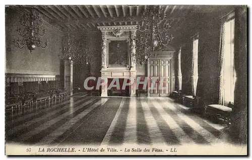 La Rochelle - L&#39 Hotel de Ville - La salle des Fetes - Cartes postales