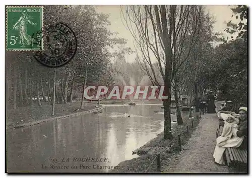 La Rochelle - La Riviere du parc Charruver - bebe - Cartes postales