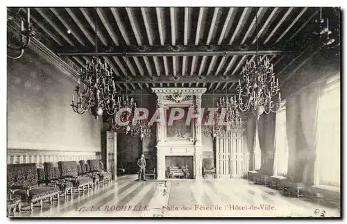 La Rochelle - Salle des Fetes de L&#39Hotel de Ville - Cartes postales