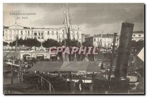 Royan les Bains - Le Port - Cartes postales