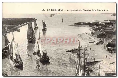 La Rochelle - Vue Generale du Chenal et de la Rade - Ansichtskarte AK