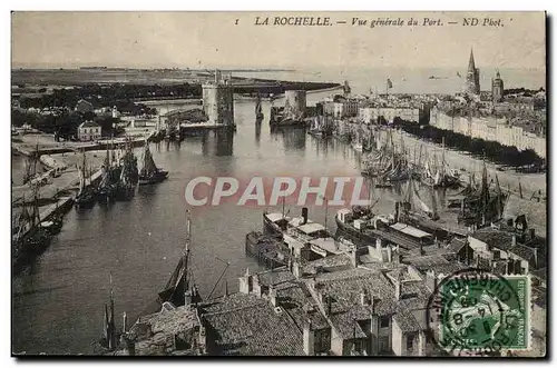 La rochelle Cartes postales Vue generale du port