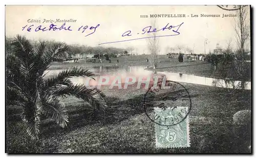 Montpellier - Les Nouveaux Jardins - Cartes postales