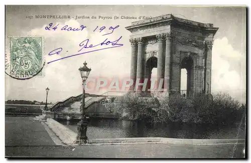 Montpellier - jardins du Peyrou - Chateau d&#39Eau - Cartes postales