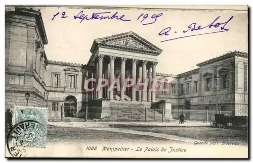 Montpellier - Le Palais du Justice - Cartes postales