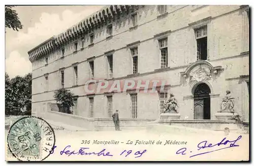 Montpellier - La Faculte de Medicine - - Ansichtskarte AK
